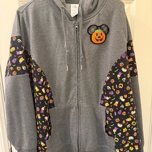 Disney Gray Halloween Kids Hoodie